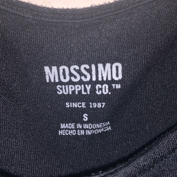 Cross-Stitched side Tank-Top, Black, Size Small - Picture 4 of 4